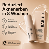 ScarStick™ | Für Aknenarben, OP-Narben & Dehnungsstreifen. Klinisch wirksam für zu Hause