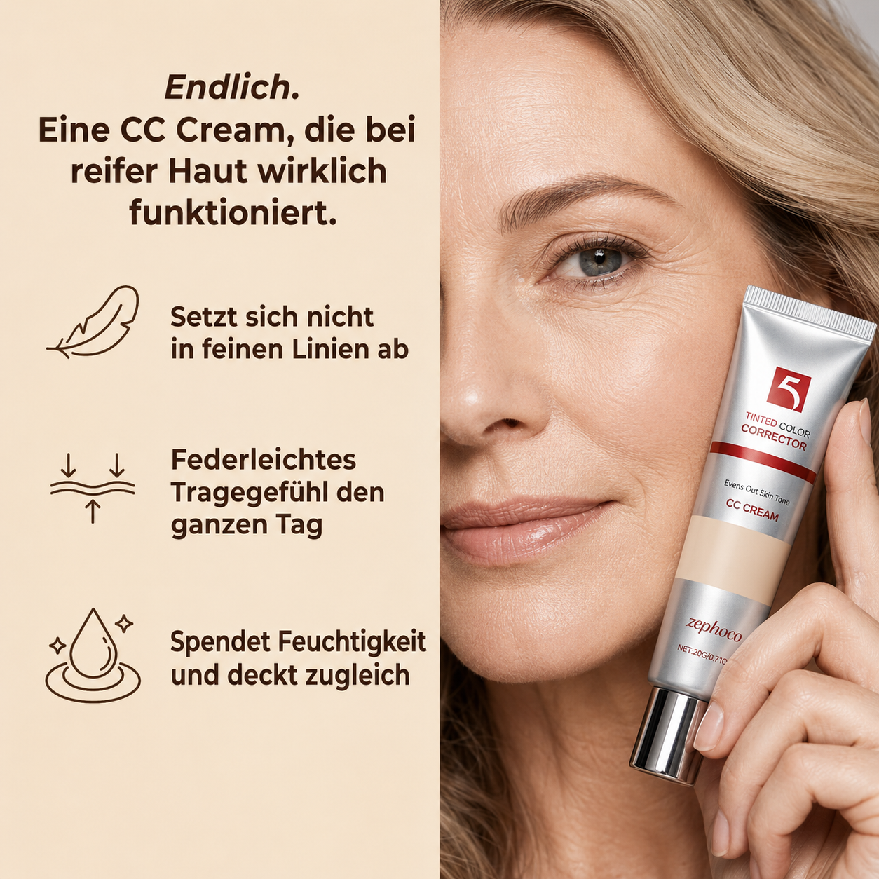 CC Cream | Getönte Farbkorrektur