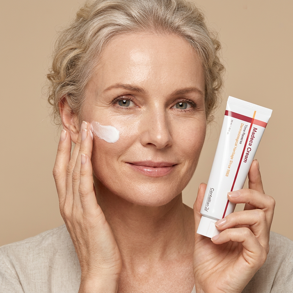 Koreanische Anti-Aging-Creme